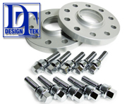 Wheel Spacers 15mm for Porsche 5/130 stud Pattern with long bolts *DesignTek